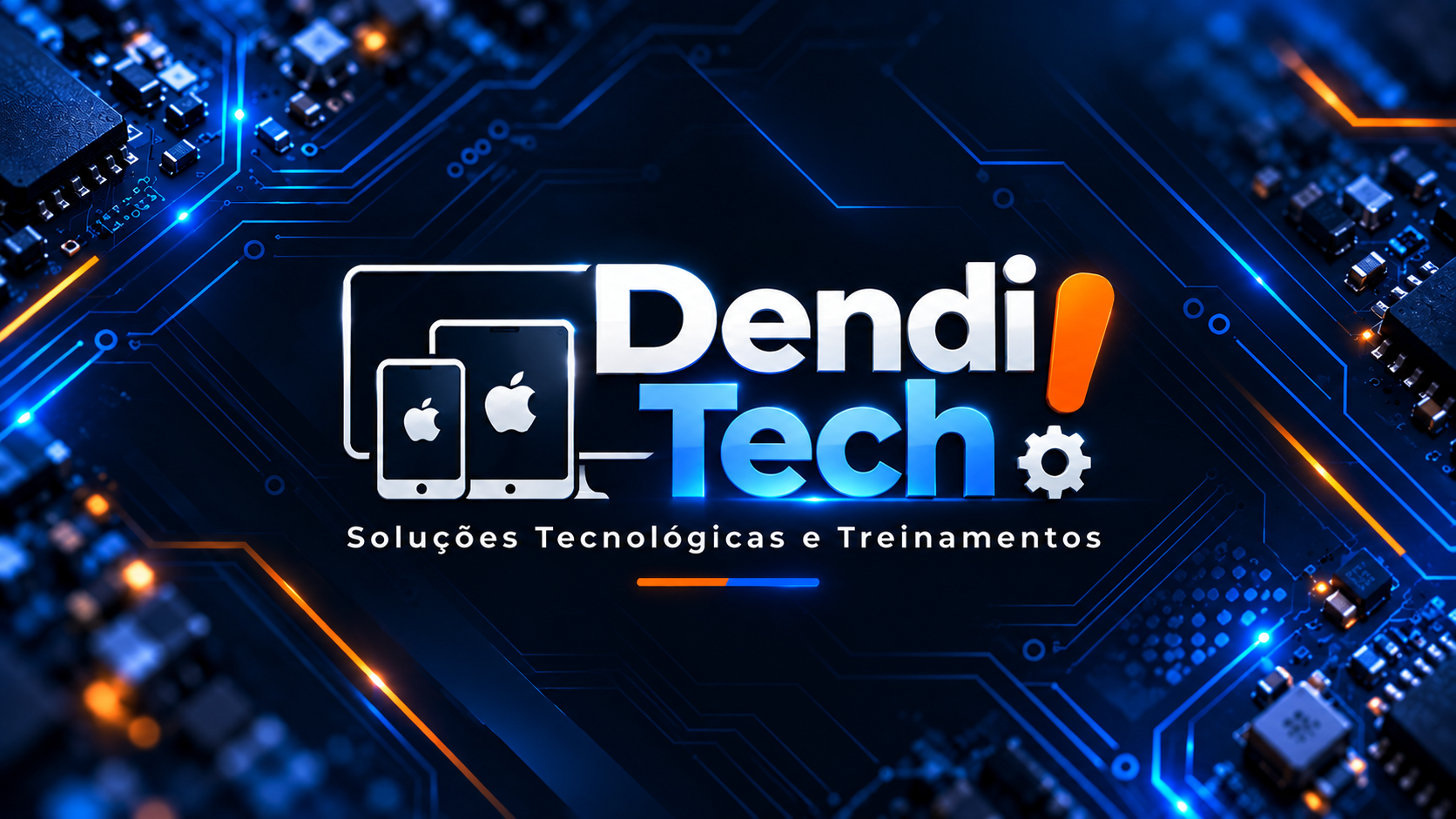 Identidade visual da área de alunos Dendi Tech